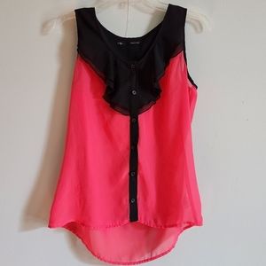 Maurices Sheer Button Down Tank